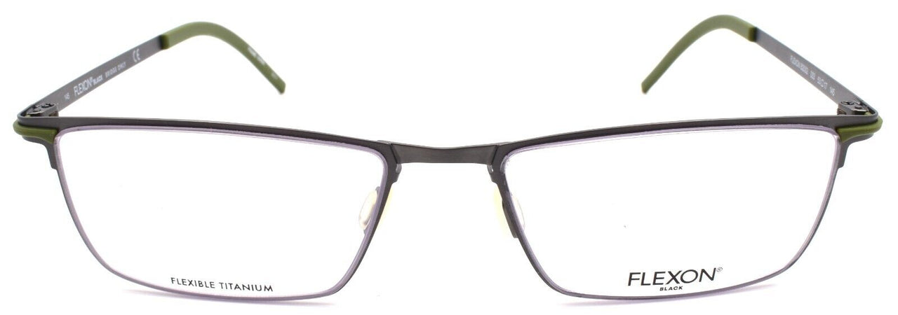 2-Flexon B2002 033 Men's Eyeglasses Gunmetal 53-17-145 Flexible Titanium-883900203265-IKSpecs