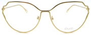 2-Airlock 5001 710 Women's Eyeglasses Frames Titanium 53-17-135 Gold-886895459099-IKSpecs