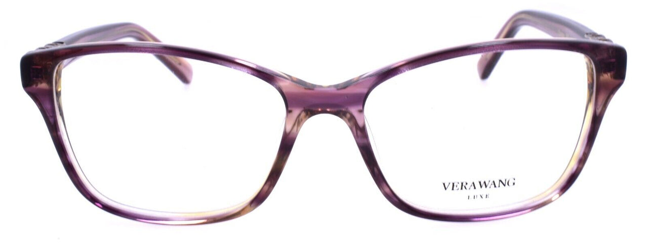 Vera Wang Chalan RO Women's Eyeglasses Frames 51-15-135 Dusty Rose w/ Crystals