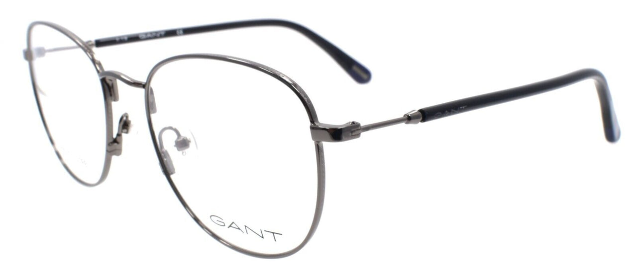 GANT GA3196 008 Men's Eyeglasses Frames 54-19-145 Shiny Gunmetal