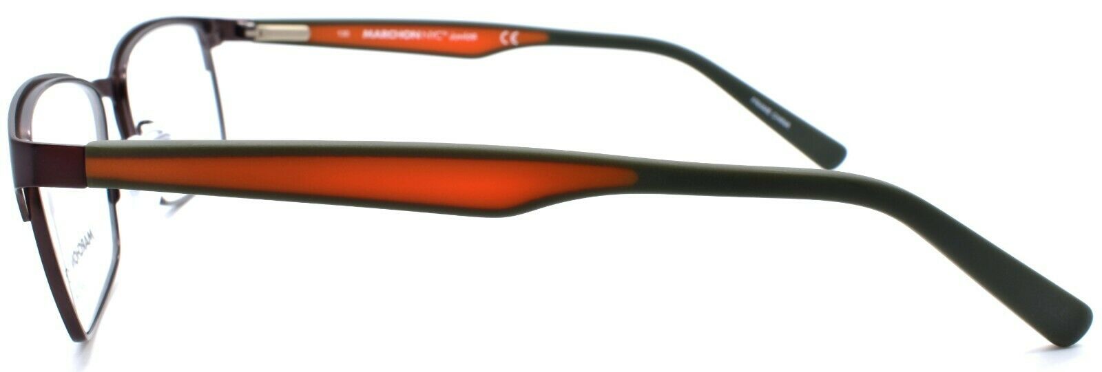 3-Marchon M-Powell Jr 001 Kids Boys Eyeglasses Frames 49-15-130 Matte Gunmetal-886895470025-IKSpecs