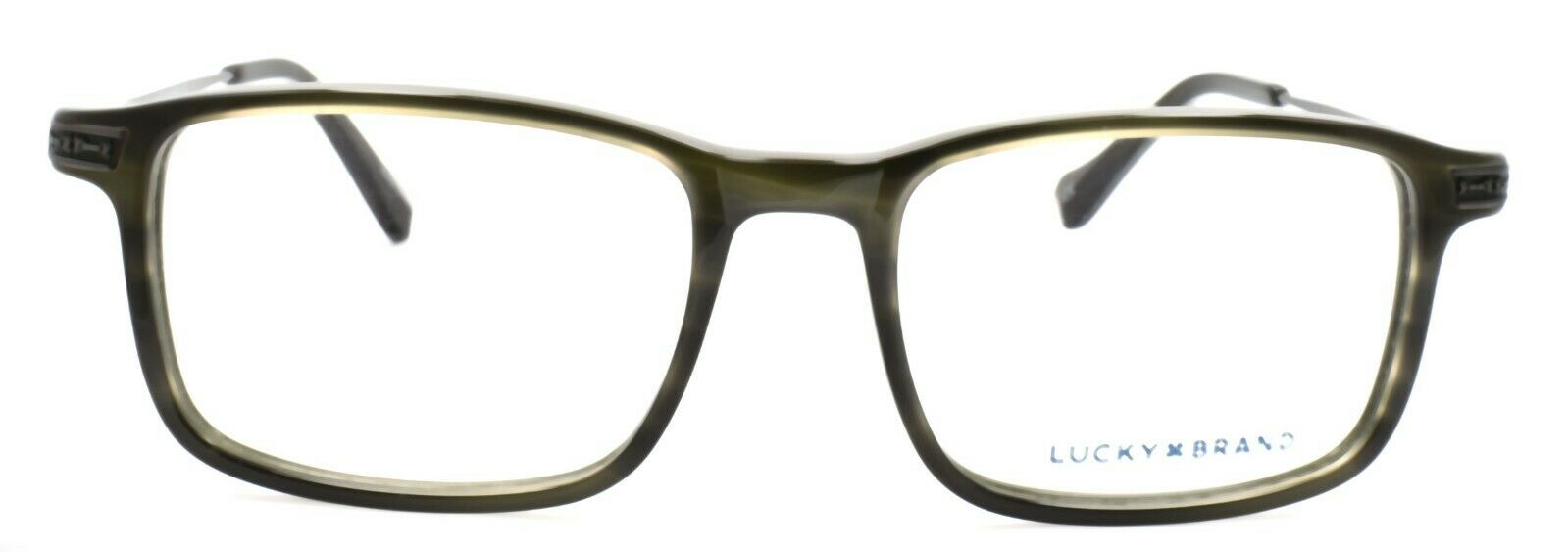 2-LUCKY BRAND D402 Men's Eyeglasses Frames 51-18-140 Olive + CASE-751286281903-IKSpecs