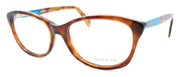1-Diesel DL5088 052 Women's Eyeglasses Frames 53-16-140 Dark Havana / Teal-664689626014-IKSpecs