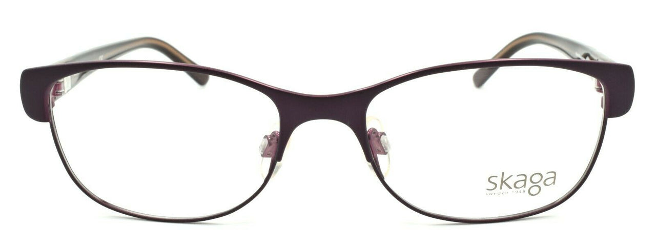 2-Skaga 3858 Sofia 5405 Women's Eyeglasses Frames 50-16-135 Burgundy-IKSpecs