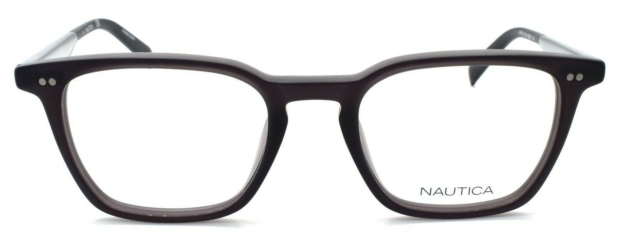 2-Nautica N8152 005 Men's Eyeglasses Frames 50-20-140 Matte Black-688940462494-IKSpecs