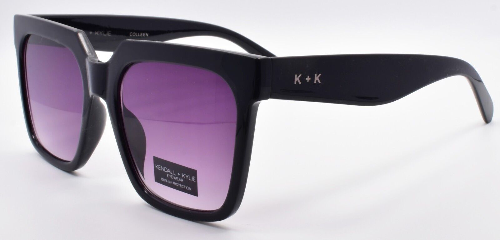 1-Kendall + Kylie Jamie KK5160CE 001 Women's Sunglasses Black / Gray Gradient-800414564392-IKSpecs