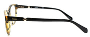 3-Fossil FOS 6085 0CA Women's Eyeglasses Frames 51-16-140 Brown Striped / Black-762753676238-IKSpecs