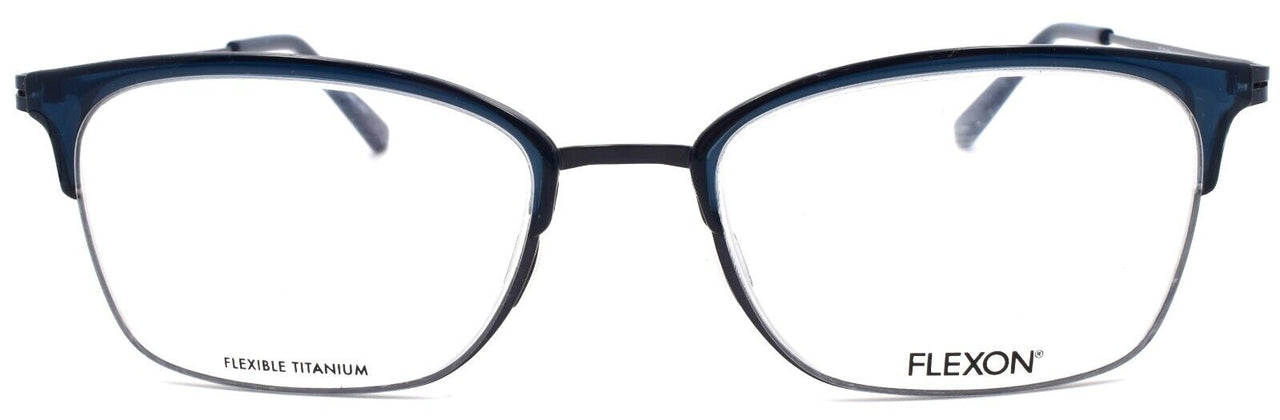 2-Flexon W3024 320 Women's Eyeglasses Frames Teal 53-19-140 Flexible Titanium-883900205658-IKSpecs