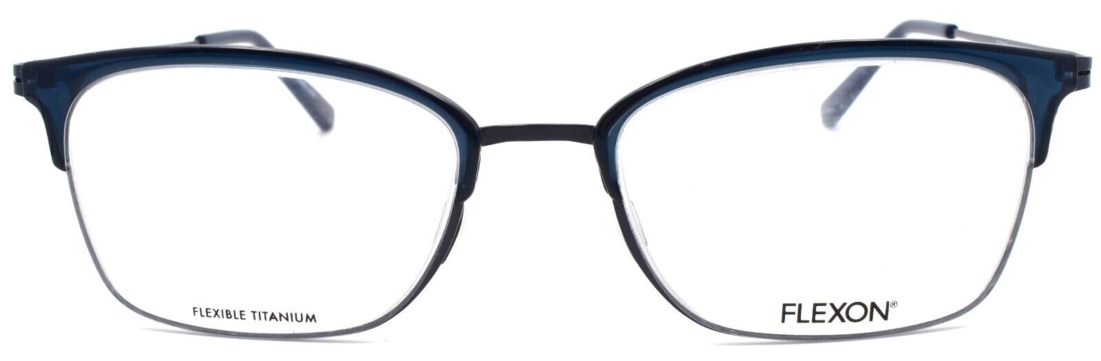 2-Flexon W3024 320 Women's Eyeglasses Frames Teal 53-19-140 Flexible Titanium-883900205658-IKSpecs