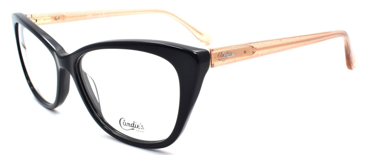 1-Candies CA0179 001 Women's Eyeglasses Frames 54-14-140 Black-889214119759-IKSpecs