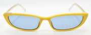2-GUESS x J Balvin GU8210 39V Women's Sunglasses Cat Eye 57-16-140 Yellow / Blue-889214081742-IKSpecs