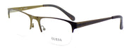 1-GUESS GU1814 BRN Men's Half-Rim Eyeglasses Frames 54-18-140 Brown Bronze + CASE-715583920316-IKSpecs