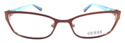 2-GUESS GU2515 049 Women's Eyeglasses Frames 50-16-135 Matte Dark Brown + CASE-664689713820-IKSpecs