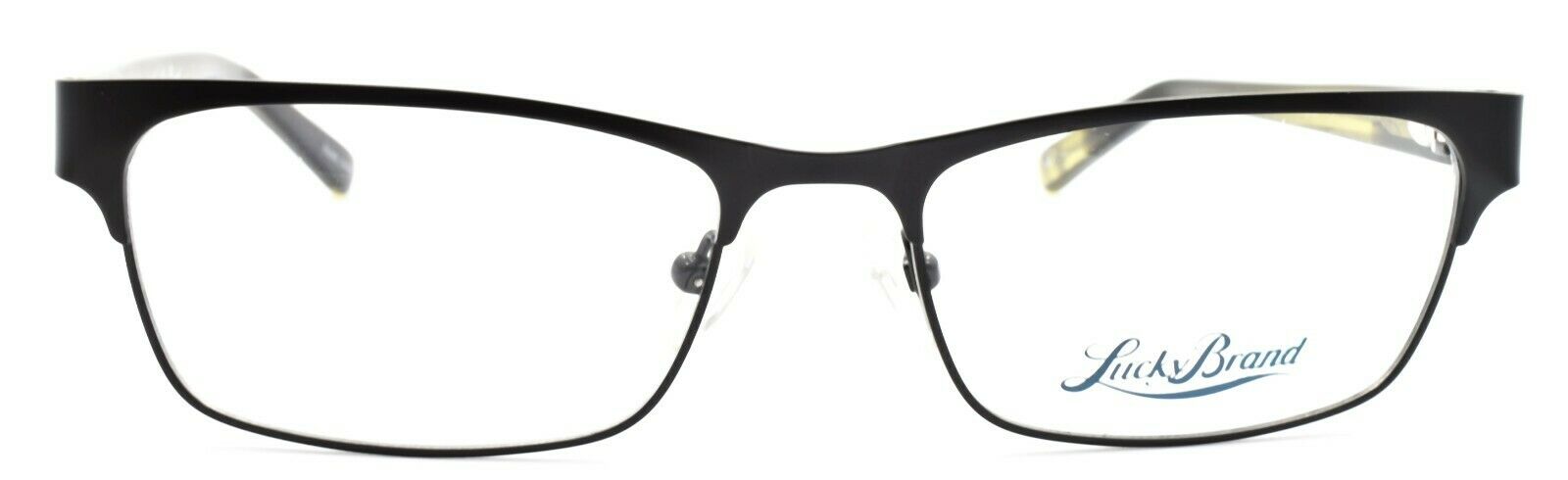 2-LUCKY BRAND D500 Men's Eyeglasses Frames 53-17-140 Black + CASE-751286275346-IKSpecs