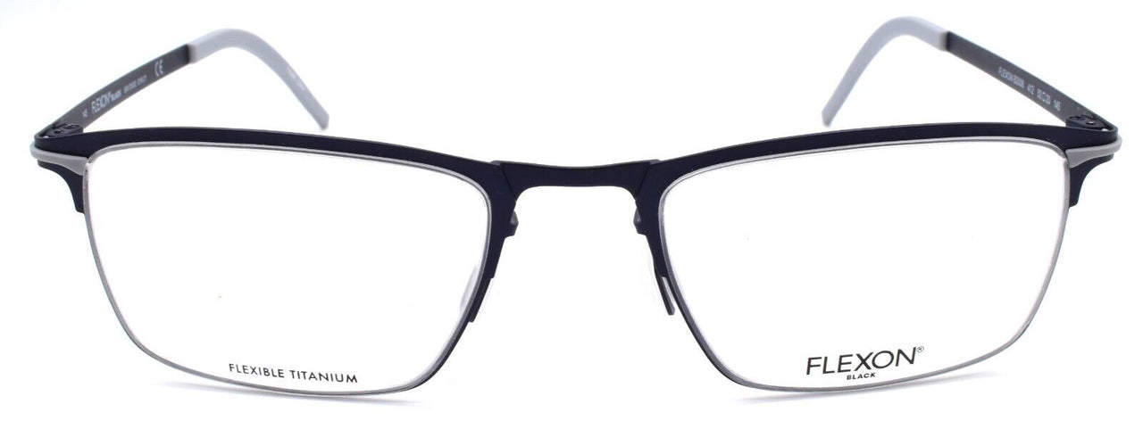 2-Flexon B2006 412 Men's Eyeglasses Frames Navy 52-20-145 Flexible Titanium-883900206617-IKSpecs