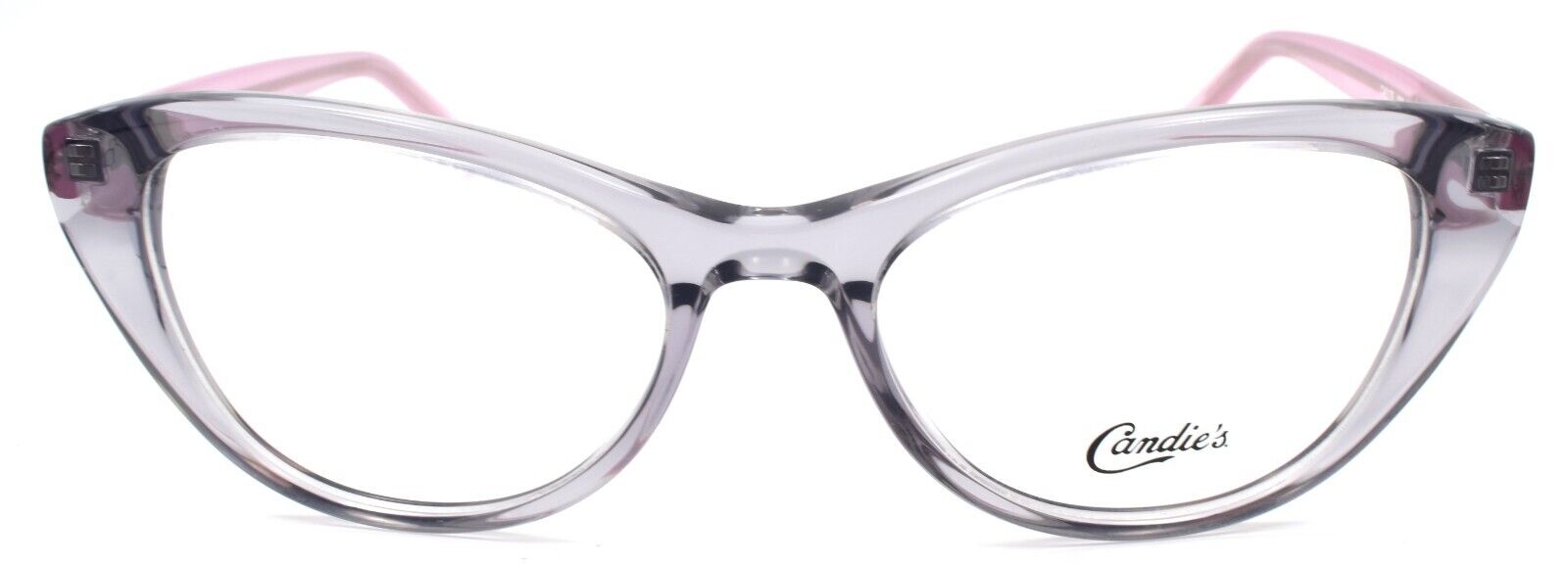 2-Candies CA0178 020 Women's Eyeglasses Frames Cat Eye 50-17-140 Grey Crystal-889214071613-IKSpecs