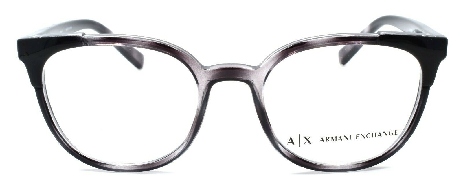 2-Armani Exchange AX3051 8251 Women's Eyeglasses Frames 51-19-140 Grey Havana-8053672884869-IKSpecs