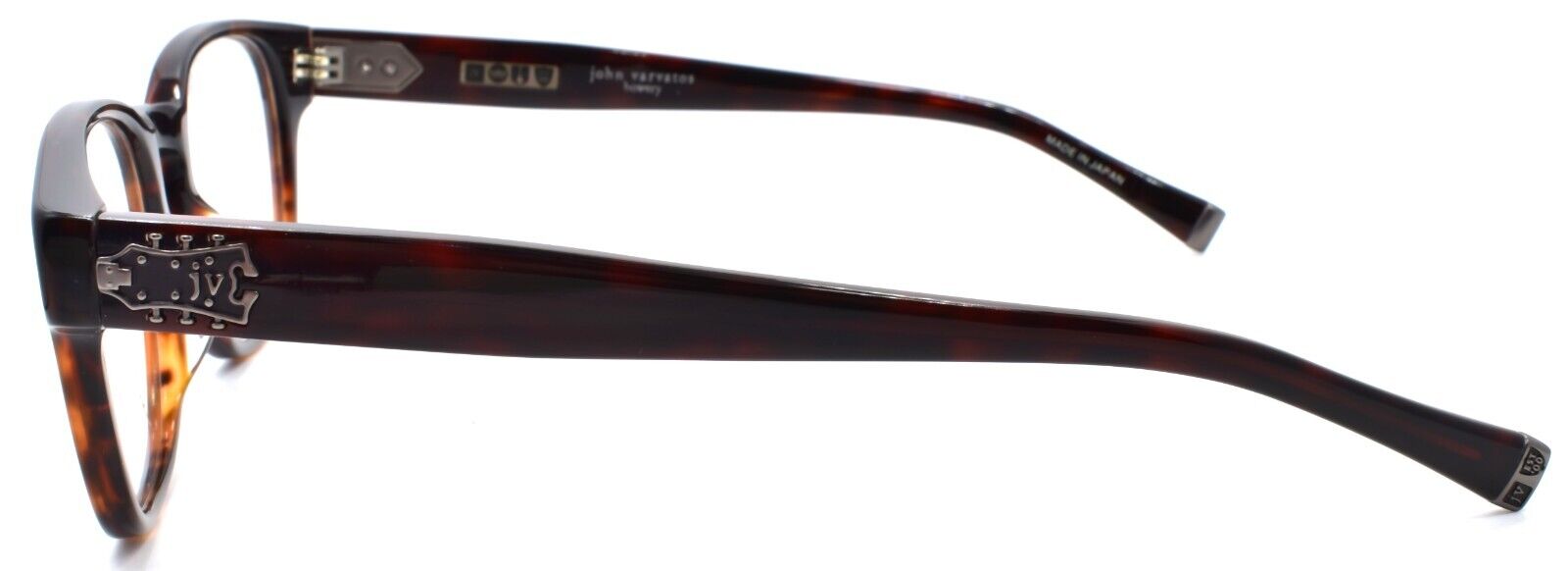 3-John Varvatos V369 Men's Eyeglasses Frames 51-20-145 Brown Japan-751286305517-IKSpecs