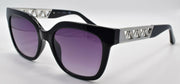 2-GUESS GU7691 01B Women's Sunglasses 54-19-145 Black / Smoke Gradient-889214148605-IKSpecs