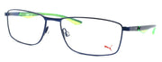 1-PUMA PU0065O 005 Men's Eyeglasses Frames 56-16-140 Blue / Green-889652028279-IKSpecs