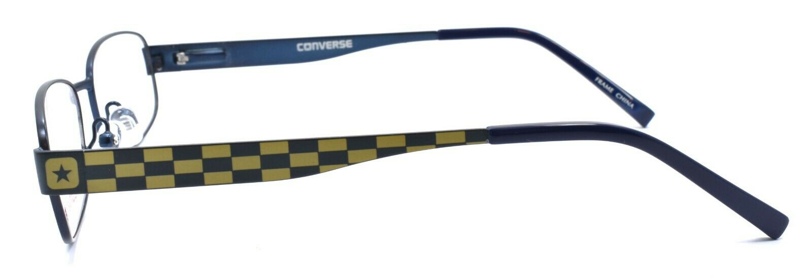 3-CONVERSE K005 Kids Boys Eyeglasses Frames 49-17-135 Navy + CASE-751286247336-IKSpecs