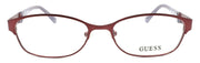2-GUESS GU2353 BU Women's Eyeglasses Frames 53-16-135 Burgundy + CASE-715583651173-IKSpecs