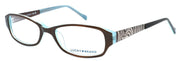 1-LUCKY BRAND Jade Women's Eyeglasses Frames PETITE 48-16-130 Brown / Blue + CASE-751286136524-IKSpecs