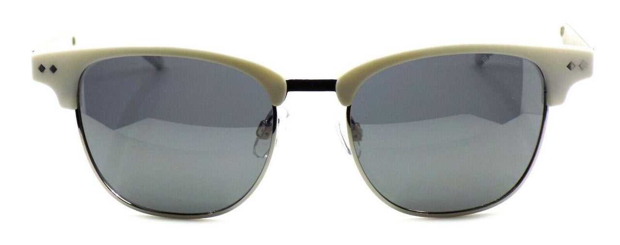 2-Polaroid PLD 1027/U/S YOALM Men's Sunglasses 51-18-140 White / Gray-762753200785-IKSpecs
