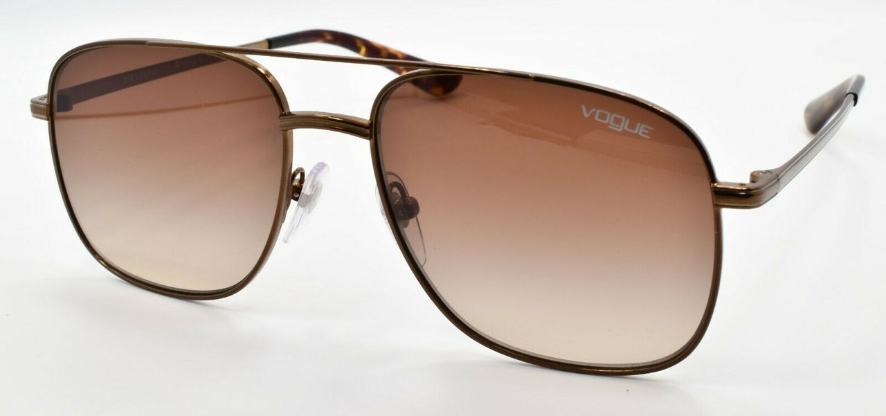 1-Vogue VO4083S 507413 Women's Sunglasses Aviator Copper Brown / Brown Gradient-8053672836042-IKSpecs