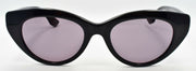 2-McQ Alexander McQueen MQ0078S 001 Women's Sunglasses Black / Grey-889652089331-IKSpecs