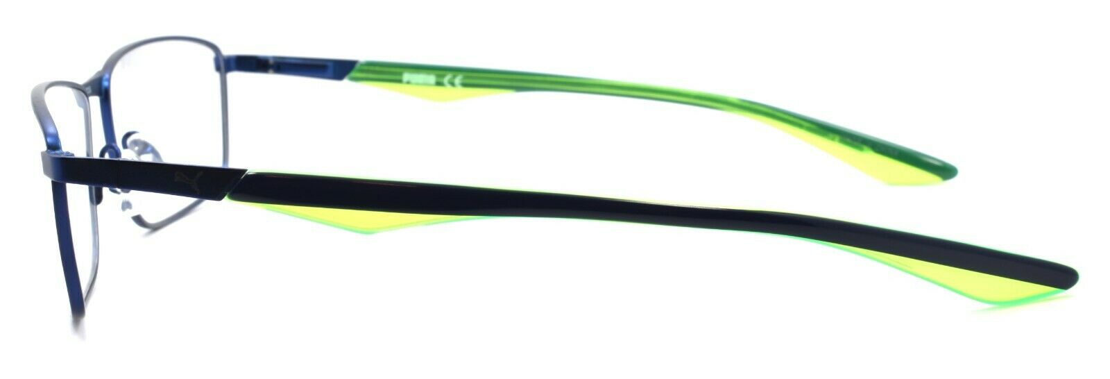 3-PUMA PU0065O 005 Men's Eyeglasses Frames 56-16-140 Blue / Green-889652028279-IKSpecs