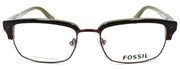 2-Fossil FOS 6050 1L3 Men's Eyeglasses Frames 54-18-145 Havana / Khaki-716737698174-IKSpecs