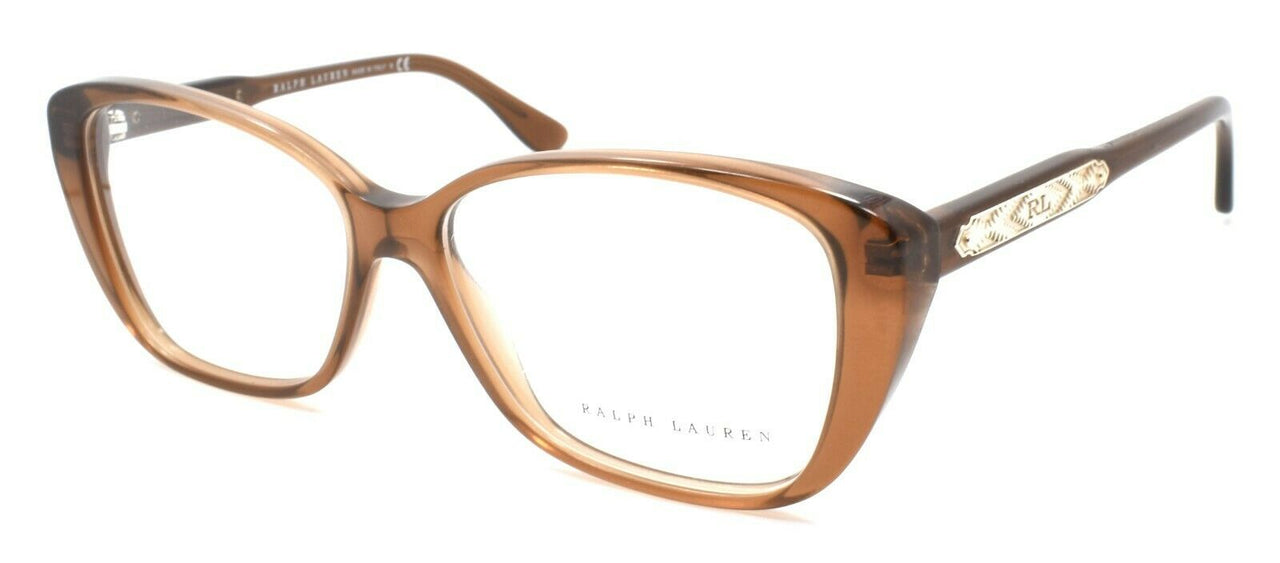 Ralph Lauren RL6116 5477 Women's Eyeglasses Frames 54-14-140 Brown Cognac