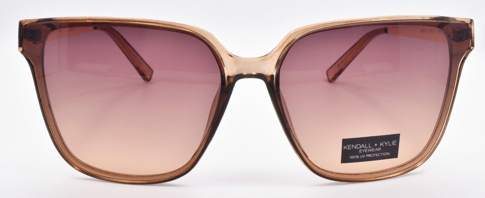 2-Kendall + Kylie KK5125 651 Roxy Women's Sunglasses Oversized Brown Gradient-800414533466-IKSpecs