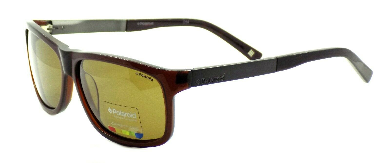 1-Polaroid X8416 081 Men's Sunglasses Polarized 59-13-140 Brown / Brown + CASE-827886435371-IKSpecs