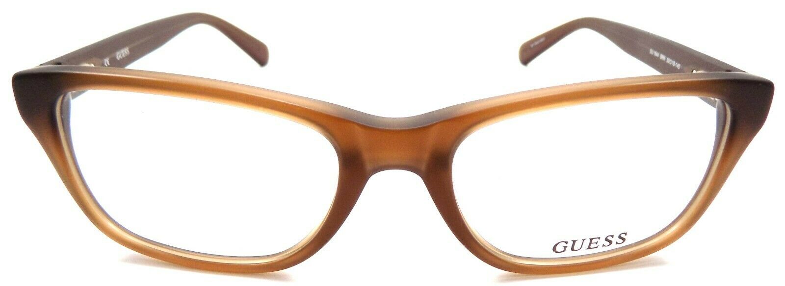 2-GUESS GU1844 BRN Men's Eyeglasses Frames Plastic 53-18-140 Matte Brown + CASE-715583293267-IKSpecs