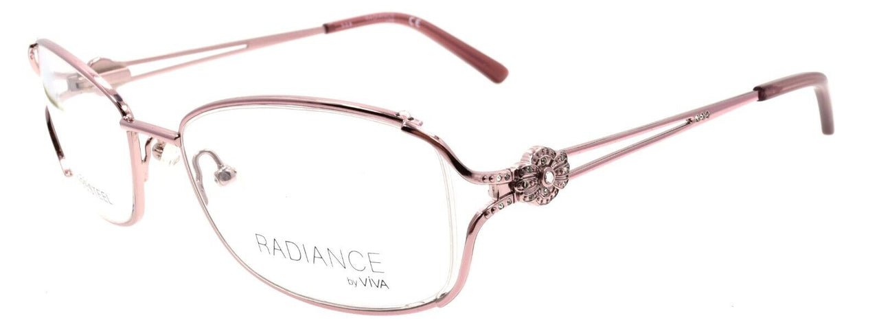 Viva Radiance by Marcolin VV8008 072 Women's Eyeglasses Frames 53-18-135 Pink