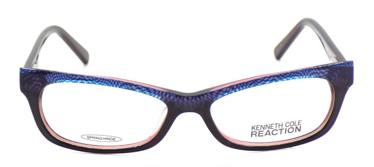 2-Kenneth Cole REACTION KC746 083 Women's Eyeglasses Frames 53-15-135 Violet +CASE-664689599455-IKSpecs