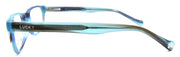 3-LUCKY BRAND Dynamo Kids Unisex Eyeglasses Frames 45-16-130 Aqua + CASE-751286246346-IKSpecs