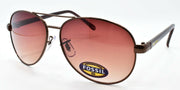 1-Fossil FW12 Women's Aviator Sunglasses 65-15-133 Brown / Brown Gradient-IKSpecs