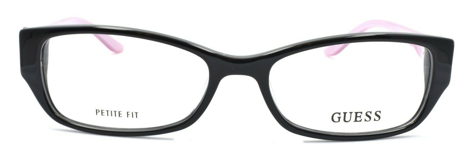 2-GUESS GU2305 BLK Women's Eyeglasses Frames 52-16-140 Black / Pink + CASE-715583514775-IKSpecs