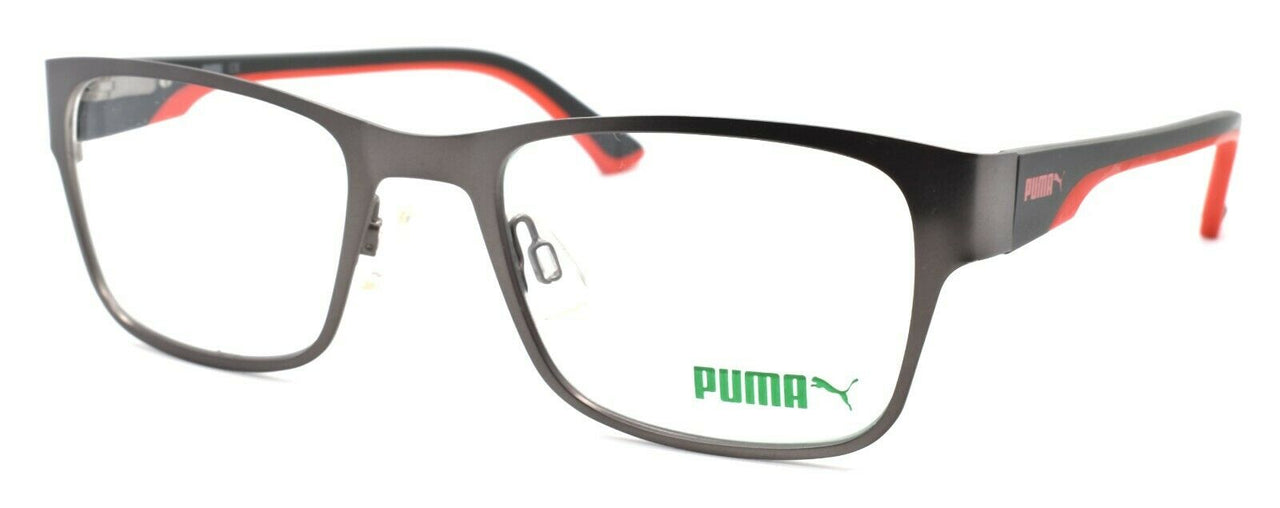 1-PUMA PU0032O 004 Men's Eyeglasses Frames 53-21-140 Ruthenium / Grey + CASE-889652003047-IKSpecs