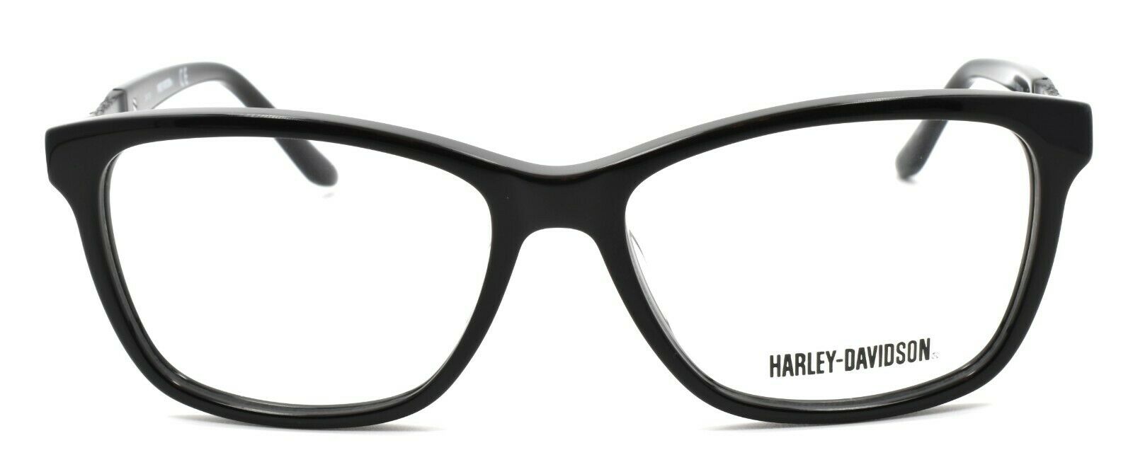 2-Harley Davidson HD0542 001 Women's Eyeglasses Frames 53-15-135 Black + CASE-664689925131-IKSpecs