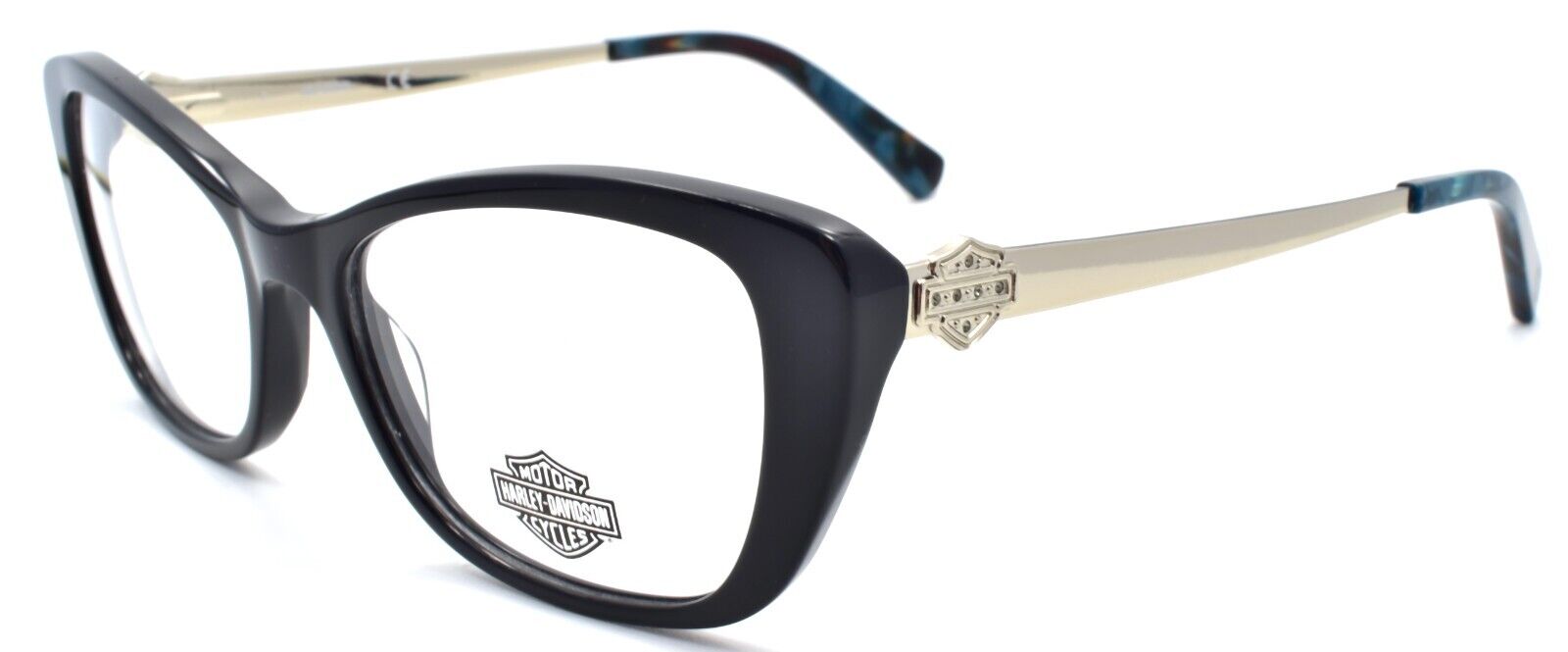 1-Harley Davidson HD0557 001 Women's Eyeglasses Frames 51-16-140 Black-889214243065-IKSpecs