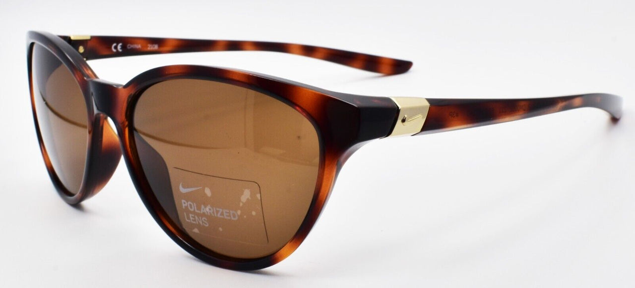 Nike City Persona DM0082 221 Women's Sunglasses Soft Tortoise / Brown Polarized