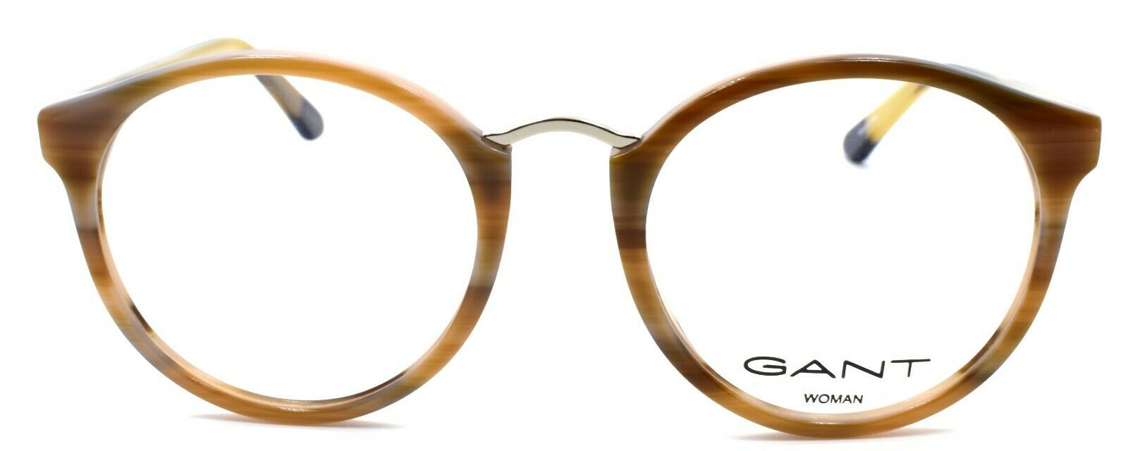 2-GANT GA4092 062 Women's Eyeglasses Frames 49-19-140 Brown Horn-889214047175-IKSpecs