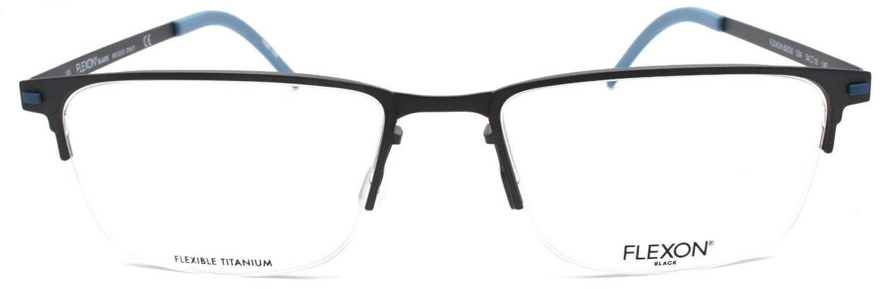 2-Flexon B2030 034 Men's Eyeglasses Dark Gunmetal 54-18-145 Flexible Titanium-883900204576-IKSpecs
