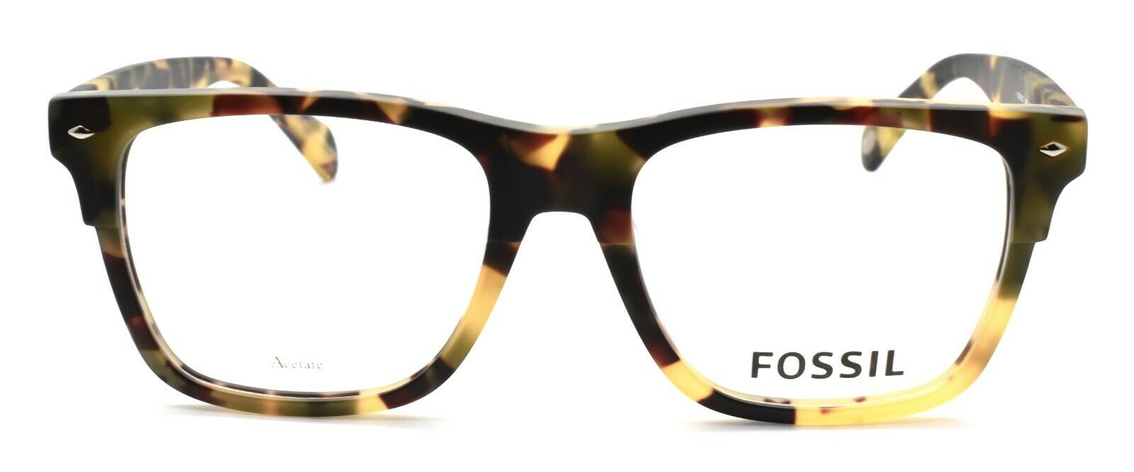 2-Fossil FOS 7031 2M6 Men's Eyeglasses Frames 52-18-140 Matte Green Havana + CASE-716736064697-IKSpecs