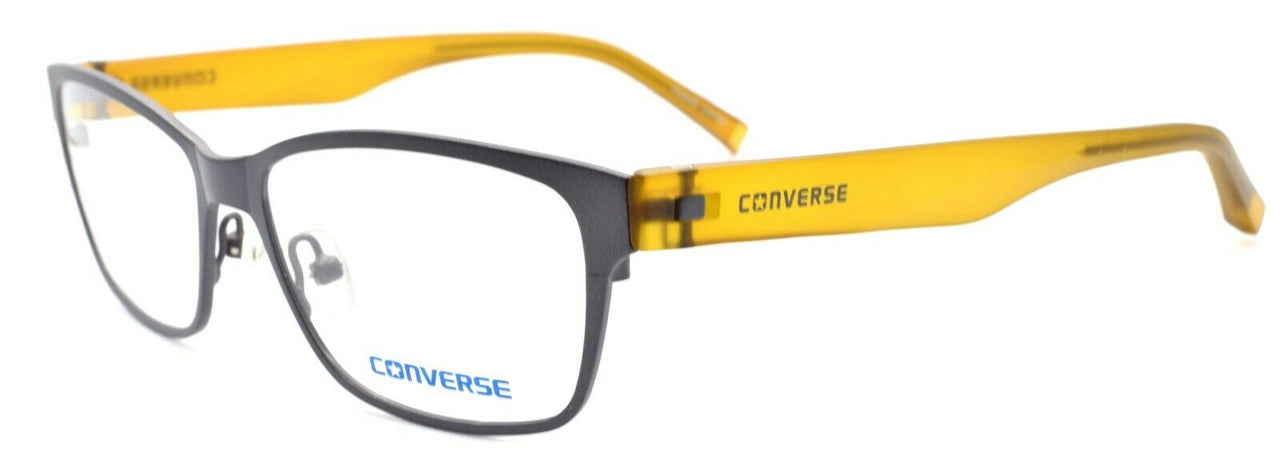 1-CONVERSE Shutter Women's Eyeglasses Frames 49-14-135 Slate / Honey + CASE-751286238495-IKSpecs