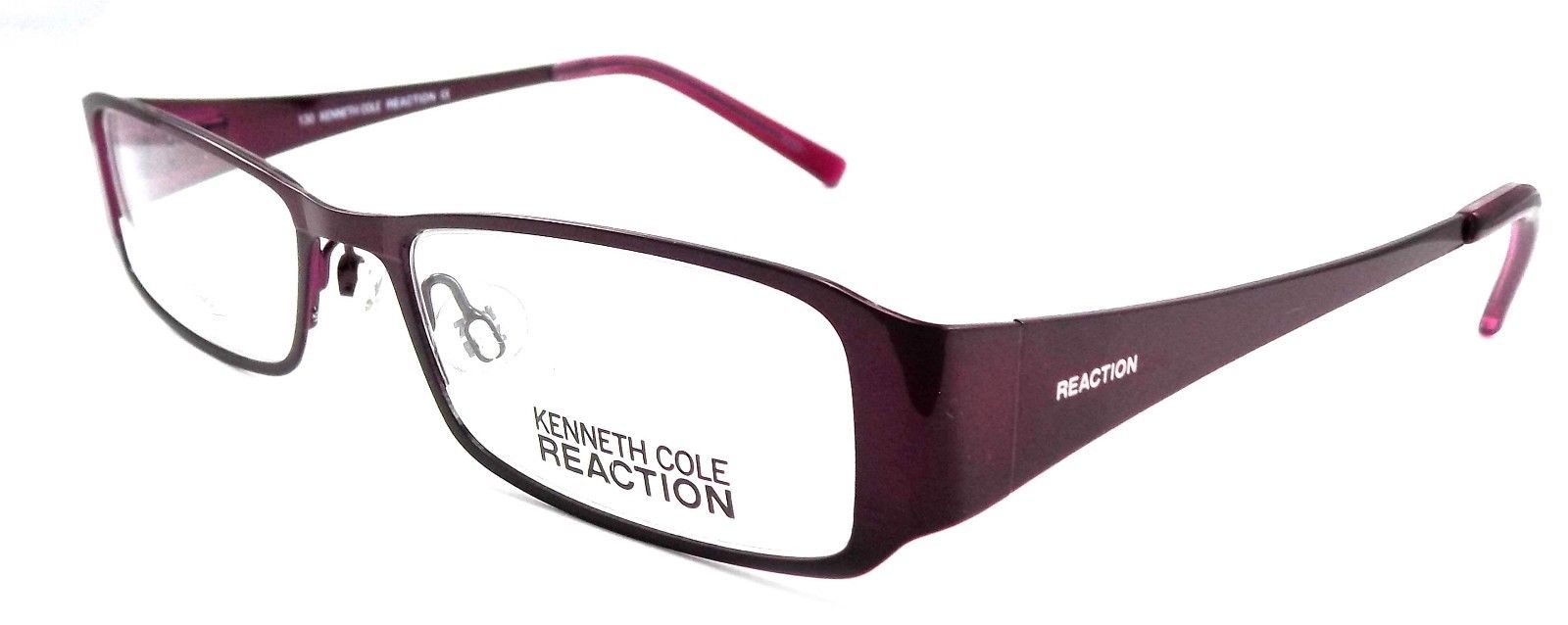 1-Kenneth Cole REACTION KC0717 082 Women's Eyeglasses 49-17-130 Violet + Case-726773164588-IKSpecs